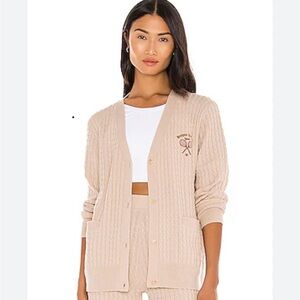 Morgan Stewart Sport Cashmere Cardigan